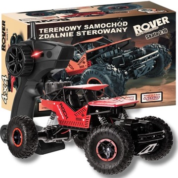 SAMOCHÓD ZDALNIE STEROWANY RC TERENOWY AUTO 4x4