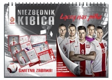 Niezbędnik kibica PZPN naklejki karty kolorowanki
