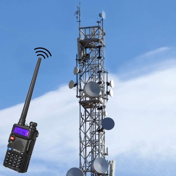 Двухдиапазонная рация Retevis RT5R (черный, 1 шт.)