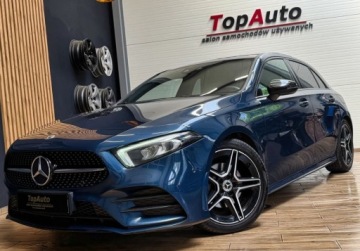 Mercedes Klasa A W177/V177 Hatchback 2.0 200d 150KM 2020 Mercedes-Benz Klasa A kamera 2.0 d NAVI gwarancja LED BEZWYPADKOWY ZA
