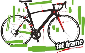 Защитная пленка для гравийного велосипеда, глянцевая s-reg