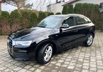 Audi Q3 I SUV Facelifting 2.0 TDI 150KM 2016 Audi Q3 S-Line 2.0 diesel 4x4 oplacony serwisowany bezwypadkowy Polecam, zdjęcie 2