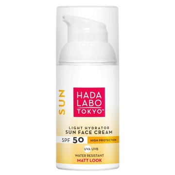 Крем для лица Hada Labo Tokyo с SPF 50.