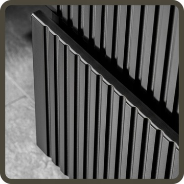 Шкаф для ванной 60 см ADEL BLACK 82-60 со столешницей WOTAN и умывальником SMILE