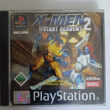 X-Men 2 Mutant Academy, PlayStation, PS1, PSX
