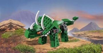 LEGO CREATOR МОГУЧИЕ ДИНОЗАВРЫ Т-РЕКС ПТЕРОДАКТИЛЬ