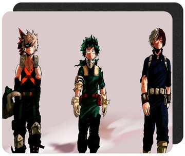 PODKŁADKA POD MYSZKĘ MY HERO ACADEMIA + tekst