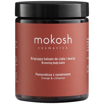 MOKOSH BRĄZUJĄCY BALSAM DO CIAŁA I TWARZY POMARAŃCZA Z CYNAMONEM 180ML