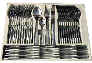 Набор столовых приборов Hoffner SATIN 72 шт. СМЕШИВАНИЕ УЗОРОВ
