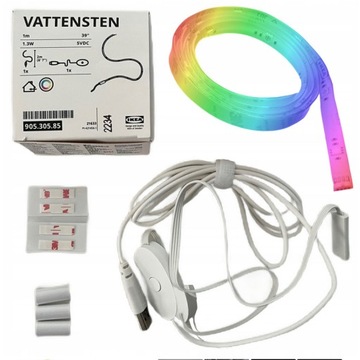 Taśma LED RGB do komputera monitora telewizora 1m