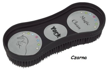 Пластиковая щетка York Magic Clean для лошадей