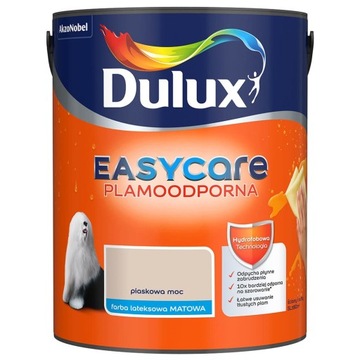 Dulux EasyCare Farba Lateksowa Piaskowa moc 5L