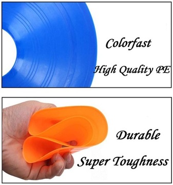 50 штук дисковых футбольных конусов Agility Sport Marker