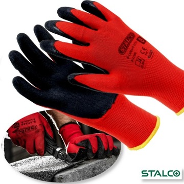 Перчатки Stalco S-LATEX размер 9 - L 1 пара