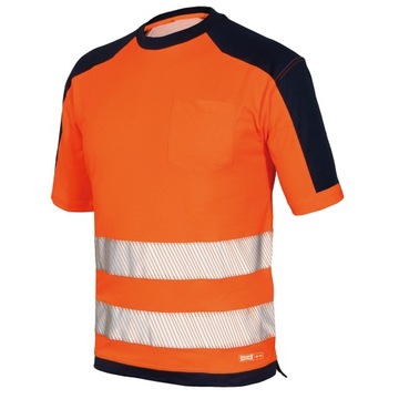 Koszulka T-shirt Robocza ISSA Odblaski L