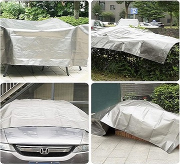 Plandeka Plandeki 120g Gruba Mocna 3x4 WZMACNIANA