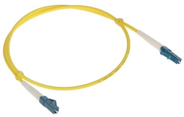 Patchcord Jednomodowy LC/UPC <-> LC/UPC 0.5m