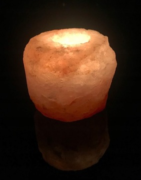 Подсвечник из соли, натуральный ионизатор, лампа из гималайской соли
