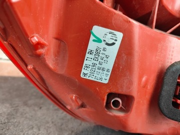 BMW 7 F01 F02 SVĚTLO PRAVÝ ZADNÍ PRAVÁ LED EVROPA W BLATNÍK 7182198