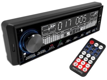 АВТОМОБИЛЬНОЕ РАДИО BLUETOOTH RDS SD USB AUX ПУЛЬТ ДУ