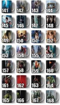 КРУЖКА 330 МЛ ГАРРИ ПОТТЕР РАЗЛИЧНЫЕ УЗОРЫ И ГРАФИКА ИЗ ФИЛЬМОВ ИДЕЯ ПОДАРКА