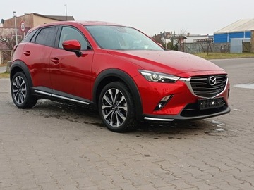 Mazda CX-3 Crossover Facelifting 2.0 Skyactiv-G 121KM 2019 Mazda CX-3 2.0 29000KM Przebiegu Full LED Skóra Navi Kamera Europa NIE USA, zdjęcie 2