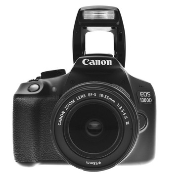 Lustrzanka Canon EOS 1300D korpus + obiektyw