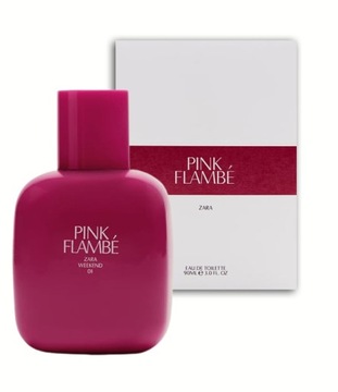 a342 Damskie Perfumy ZARA PINK FLAMBE 90ml KOBIECE
