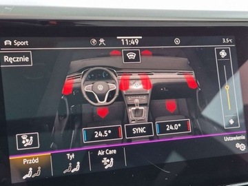 Volkswagen Arteon Fastback Facelifting 2.0 TDI 200KM 2021 Volkswagen Arteon Harmankardon Faktura VAT Panorama SKory hak Masaze, zdjęcie 31
