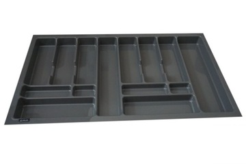 Вставка-органайзер для столовых приборов REJS Grey для ящика шириной 90 см.