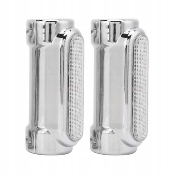 2 шт.. Мотоциклетные шоссейные фонари, хром