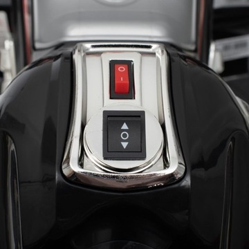 МОТОЦИКЛ BABY MIX RACER С КРАСНО-ЧЕРНЫМ АККУМУЛЯТОРОМ