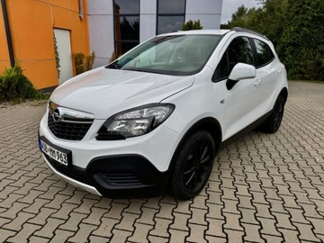 Opel Mokka I SUV 1.6 Ecotec 115KM 2016 Opel Mokka Opel Mokka 2016r Biala 1.6 Benzyna Ladna Oplacona 1.6 Benzyna