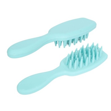 2 шт., щетка для шампуня с длинной ручкой, скребок для волос, 2N