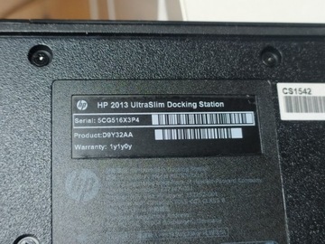 Док-станция HP ULTRASLIM 2013 D9Y32AA + Блок питания 65 Вт