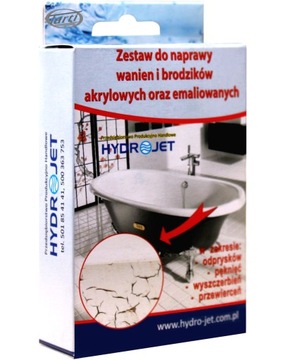 Акрил для ремонта трещин в акриловых ваннах и душевых поддонах.