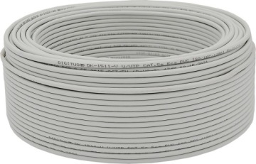 KABEL SKRĘTKA SIECIOWY UTP KAT. 5E 50m 100% MIEDŹ CU DIGITUS