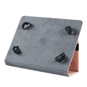 ЧЕХОЛ ДЛЯ ПЛАНШЕТА 11 ДЮЙМОВ С ПОДСТАВКОЙ, УНИВЕРСАЛЬНЫЕ ДЕРЖАТЕЛИ REINSTON, РОЗОВЫЙ