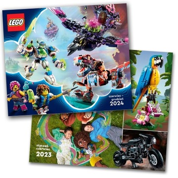 Katalog LEGO 2024 - 2 w cenie 1 - BILET do Legolandu sezon 2024 r. GRATIS