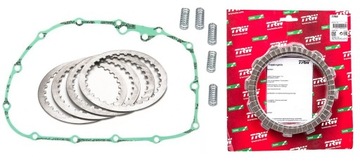 KPL. SPRZĘGŁO TARCZE SPRĘZYNY PRZEKŁADKI USZCZELKA HONDA XL_125 VARADERO