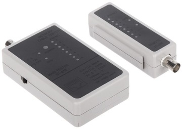 Tester ST-248 do kabli RJ45, UTP, FTP, BNC ABCV