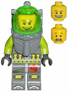 LEGO Atlantis atl002a Bobby Diver 2 figurka