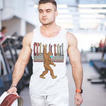 TANK TOP HORROR/ROCK BIGFOOT ROCK ON