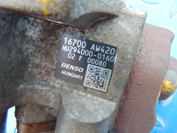 DENSO 16700 AW420 ČERPADLO VSTŘIKOVAČE