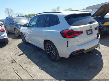 BMW X3 G01 2022 BMW X3 2022r., M40I, od ubezpieczalni 3.0 Benzyna 382KM, zdjęcie 3