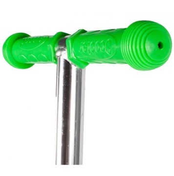 БАЛАНСОВЫЙ СКУТЕР 5в1 BIEDRONKA RIDING ТРЁХКОЛЕСНЫЙ СВЕТОДИОДНЫЙ ЗЕЛЕНЫЙ