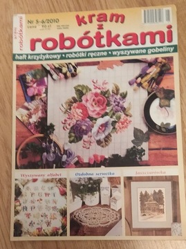 Czasopismo Kram z robótkami pomysły 5-6/2010