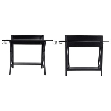 Игровой стол для ПК Компьютерный стол Рабочий стол для домашнего офиса с наушниками Ho