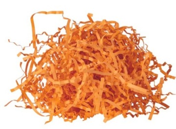 WYPEŁNIACZ DEKORACYJNY Papierowy POMARAŃCZOWY 1KG