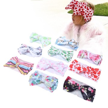10 шт. детские повязки на голову с бантом
